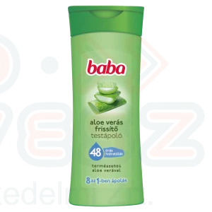 BABA testápoló 400 ml Aloe Vera