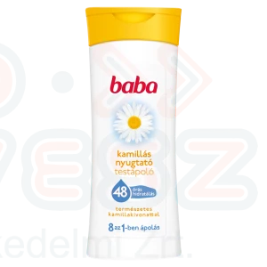 BABA testápoló 400 ml Kamillás nyugtató