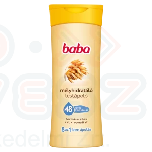 BABA testápoló 400 ml Mélyhidratáló