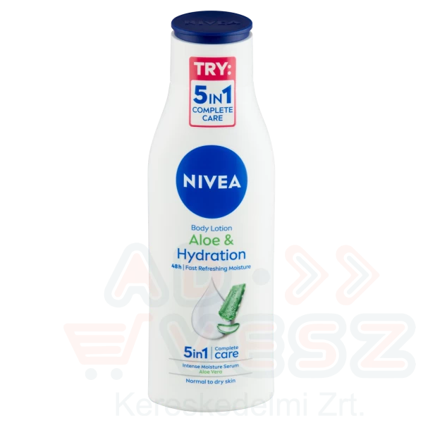 NIVEA testápoló tej 250 ml Aloe&Hydration Kép