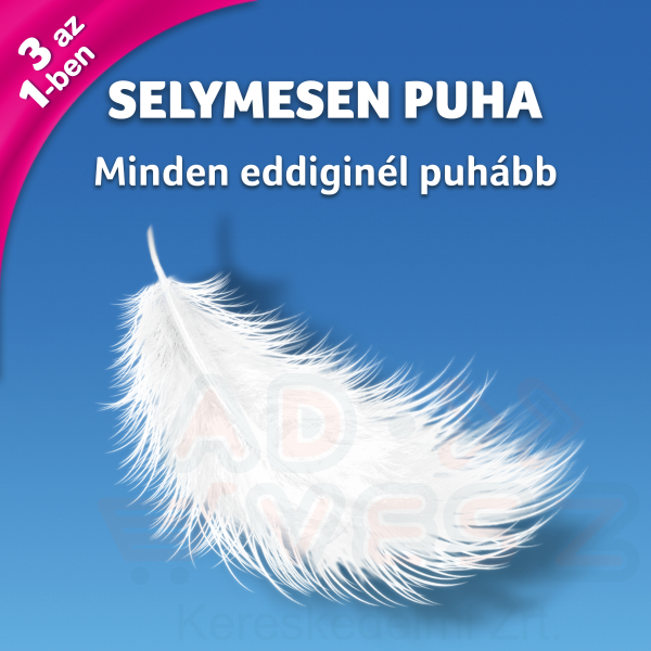 Zewa Deluxe papírzsebkendő 3 rétegű 90 db illatmentes Kép