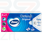Zewa Deluxe papírzsebkendő 3 rétegű 90 db illatmentes Kép