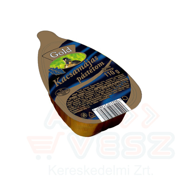 Gold Pástétom Kacsamájas 110 g Kép
