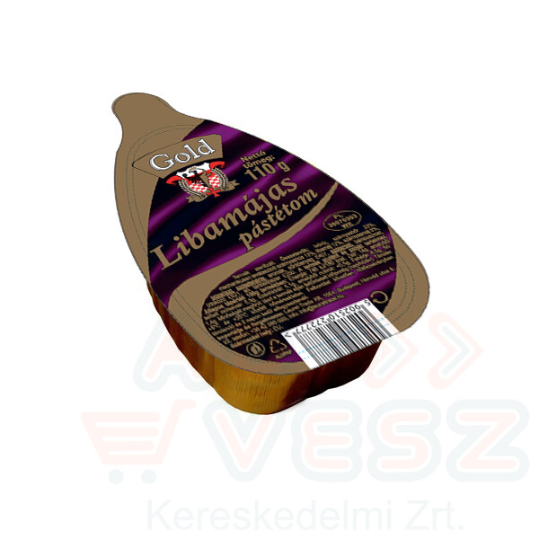 Gold Pástétom Libamájas 110 g Kép