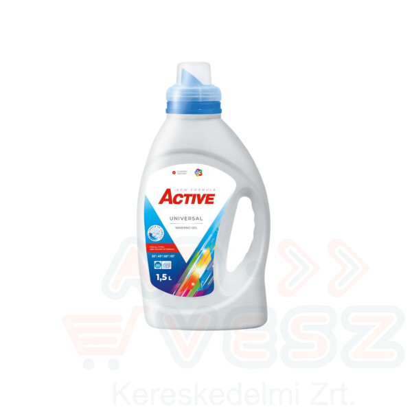 Active mosógél 1,5 l Universal (30 mosás) Kép