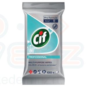 CIF PROFESSIONAL Törlőkendő  100 db