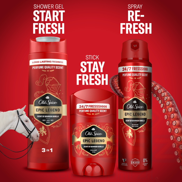 Old Spice deo spray 150 ml Epic Legend Kép